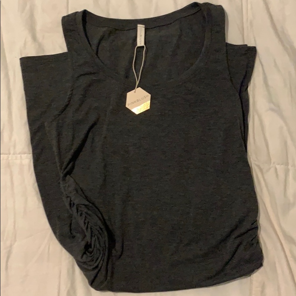 Pink blush Maternity dress